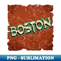 boston - png transparent digital download file for sublimation - add a festive touch to every day