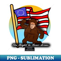 the right to bear arms - aesthetic sublimation digital file - perfect for creative projects