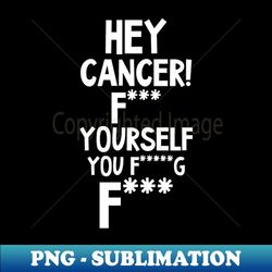 f cancer shirt  hey cancer f yourself you fng f - professional sublimation digital download - bring your designs to life