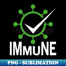immunity passport immunity virus certificate - exclusive png sublimation download - unleash your creativity