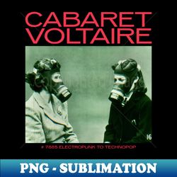 cabaret voltaire band - instant png sublimation download - perfect for sublimation mastery