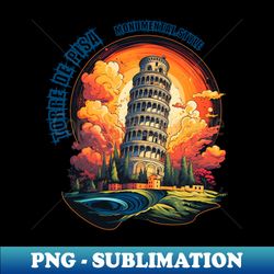 pisa tower by monumentalstyle - high-quality png sublimation download - bring your designs to life