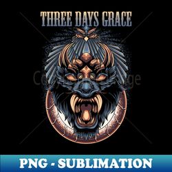 three days band - sublimation-ready png file - perfect for personalization