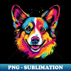 pembroke welsh corgi 6 - instant png sublimation download - unleash your inner rebellion