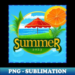 summer beach - instant sublimation digital download - transform your sublimation creations