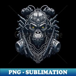 techno apes s02 d12 - png transparent digital download file for sublimation - perfect for personalization