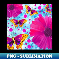 my hot pink butterflies - png transparent sublimation file - boost your success with this inspirational png download