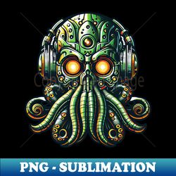 biomech cthulhu overlord s01 d04 - instant sublimation digital download - transform your sublimation creations