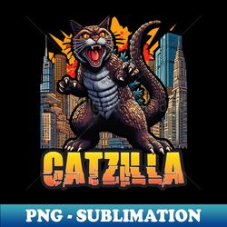 catzilla s01 d16 - unique sublimation png download - perfect for sublimation mastery