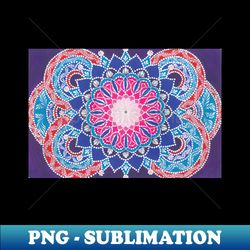 mandala for show your beautiful inside - sublimation-ready png file - enhance your apparel with stunning detail