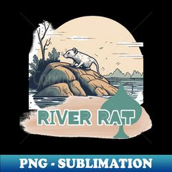 river rat poker - premium sublimation digital download - capture imagination with every detail