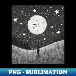 who stole the night - special edition sublimation png file - revolutionize your designs