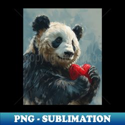 i love you beary much panda edition 3 - digital sublimation download file