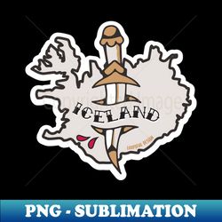 iceland dagger - exclusive png sublimation download