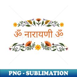 om narayani om - signature sublimation png file