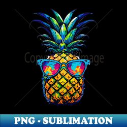 disco pineapple - decorative sublimation png file