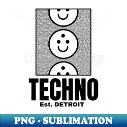 techno - smile chakra (black)