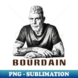 bourdain visual art - elegant sublimation png download