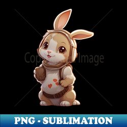 cocoa cozy bunny - premium sublimation digital download