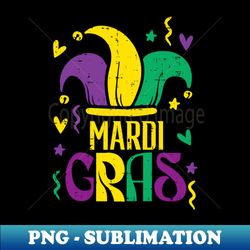 mardi gras jester hat outfit carnival - high-quality png sublimation download