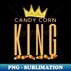 candy corn king - png transparent digital download file for sublimation
