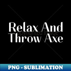 axe throwing - unique sublimation png download