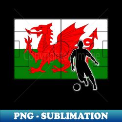 wales football flag - aesthetic sublimation digital file