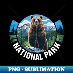 jasper national park jasper's bear - decorative sublimation png file