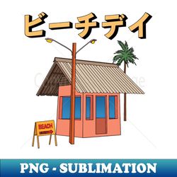 beach day - png transparent digital download file for sublimation