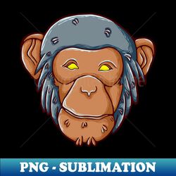 the monkey - sublimation-ready png file