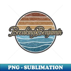 breaking benjamin retro waves - digital sublimation download file