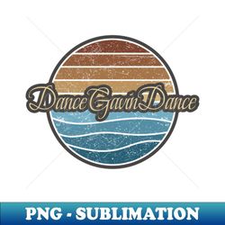 dance gavin dance retro waves - decorative sublimation png file