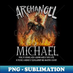 archangel michael vintage comic book style - premium png sublimation file