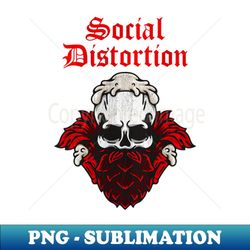 social distortion white light, white heat, white trash - png sublimation digital download