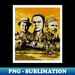 snowman smokey and the bandit - png transparent digital download file for sublimation