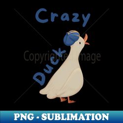 crazy duck lady - aesthetic sublimation digital file