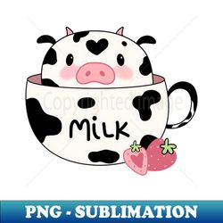 cute little cow - aesthetic sublimation digital file