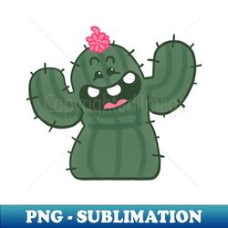 happy cactus - png transparent sublimation file