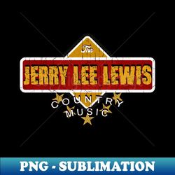 jerry lee lewis art drawing - retro png sublimation digital download