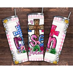 He is risen indeed png 20oz tumbler sublimation design download, Happy Easter Day png, Easter tumbler png, Christian png