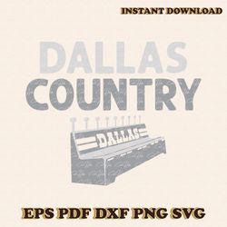 vintage dallas country nfl football svg