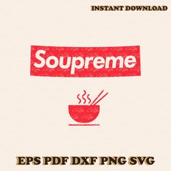 soupreme noodle lover meme svg