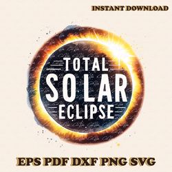 total solar eclipse 2024 sublimation