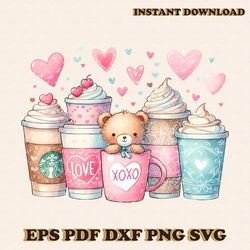 valentines coffee png