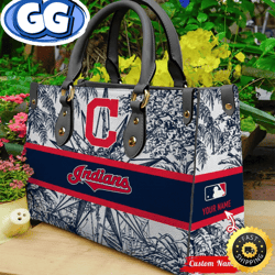 mlb cleveland indians mlb women leather hand, 138