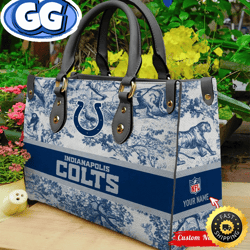 nfl indianapolis colts women leather bag, 376