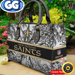 nfl new orleans saints nfl women leather bag, 393