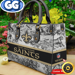 nfl new orleans saints women leather bag, 394