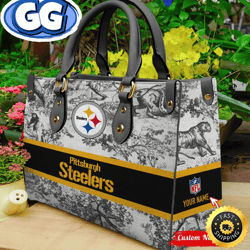 nfl pittsburgh steelers women leather bag, 402
