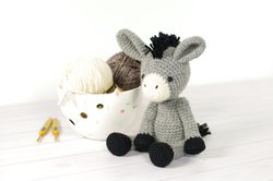 small donkey crochet